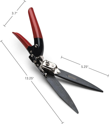 Grass Shears - Garden Clippers with Rotating Handle