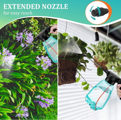 0.5 Gallon Electric Spray Bottle Plant Mister Green Style