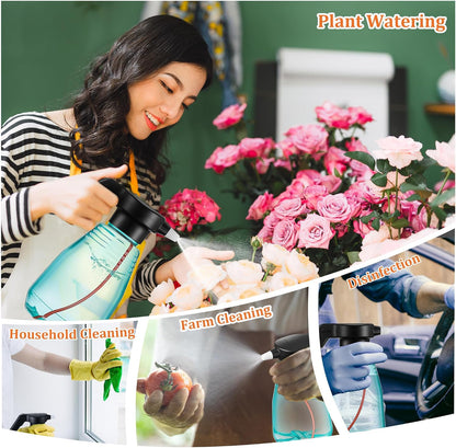 0.5 Gallon Electric Spray Bottle Plant Mister Green Style
