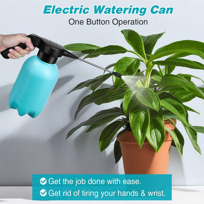 0.5 Gallon Electric Spray Bottle Plant Mister Green Style