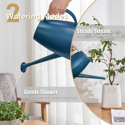 60 oz Watering Can, Small Watering Can for Indoor Plants with Long Spout