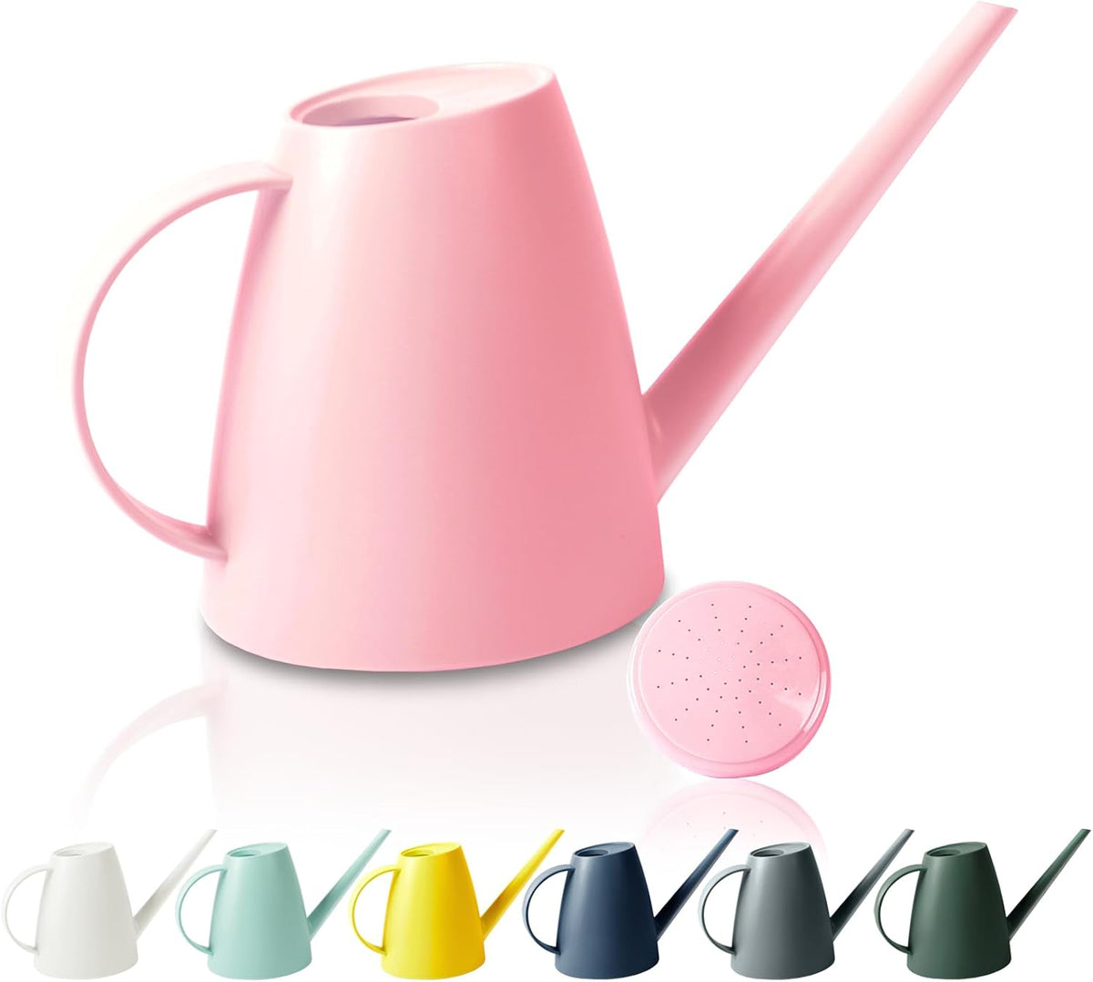 60 oz Watering Can, Small Watering Can for Indoor Plants with Long Spout