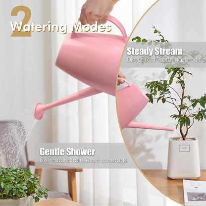 60 oz Watering Can, Small Watering Can for Indoor Plants with Long Spout
