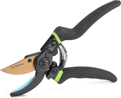 8.5" Bypass Pruning Shears with Die-cast Aluminum Handle