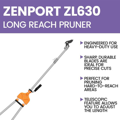Long Reach Telescopic Pruner, 96-Inch