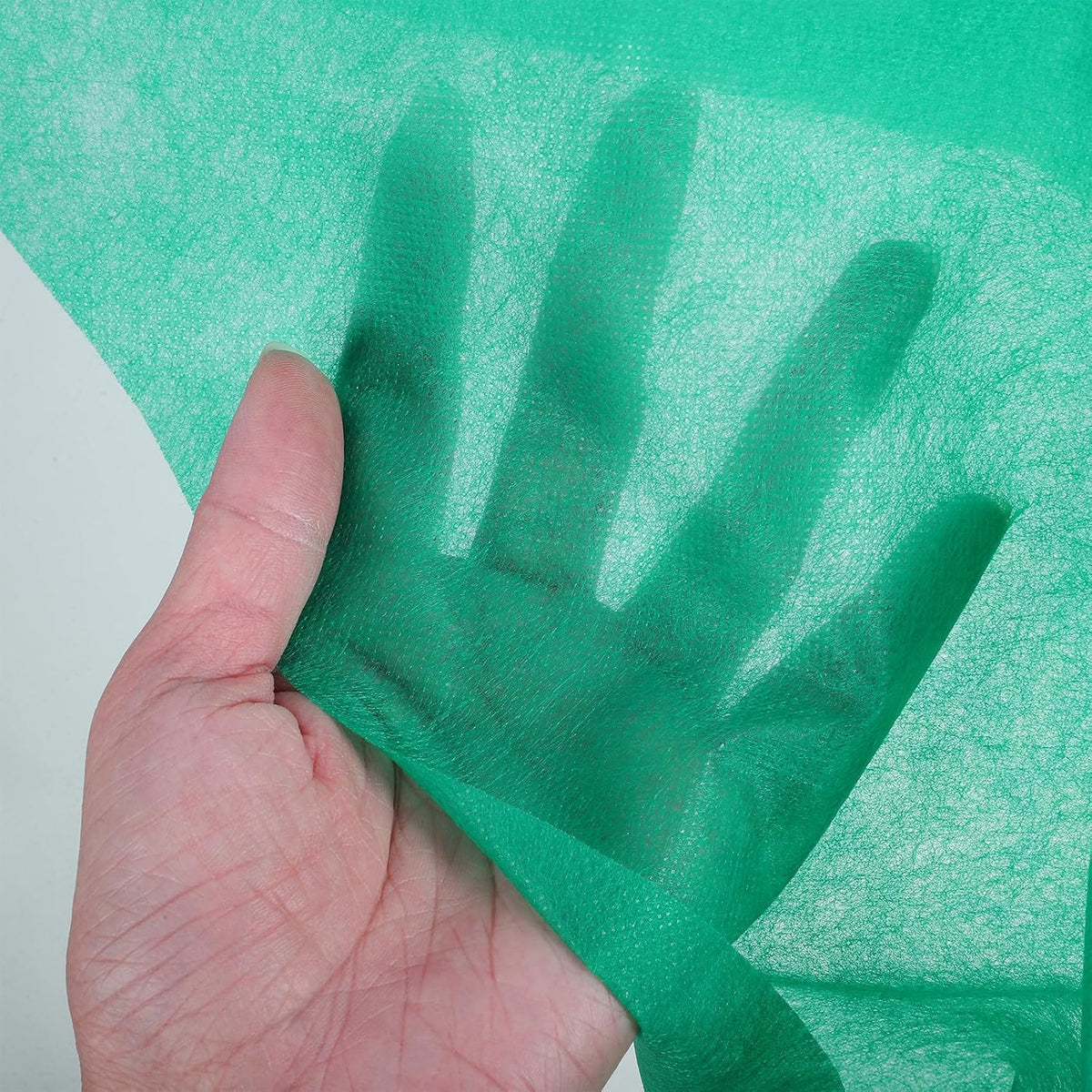 Green-Thickened Non-Woven Fabric Plant Cover 2 x 5 M Green Frost Protection for Outdoor Plants, Reusable Gardening Accessory for Growing and Garden Winter