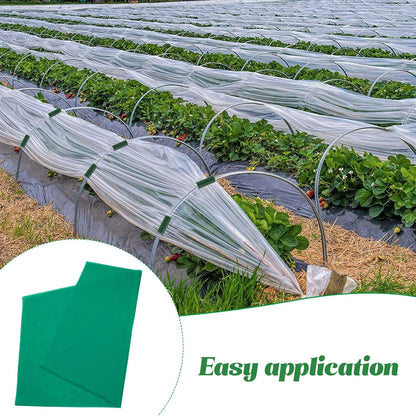 Green-Thickened Non-Woven Fabric Plant Cover 2 x 5 M Green Frost Protection for Outdoor Plants, Reusable Gardening Accessory for Growing and Garden Winter