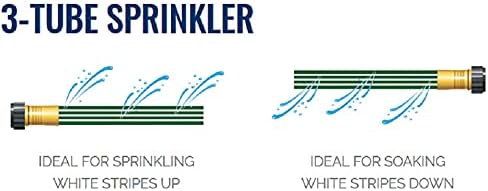 FS50 3-Tube Soaker/Sprinkler Hose, 50-feet