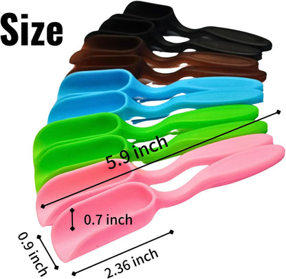 10Pcs Mini Shovel,Plastic Mini Gardening Shovel Spoons Soil Scoops,Succulent Sand Scoops/Coffee Beans，Small Mini Potting Scoop Plant Flower Cultivation Digging Transplanting Tools (5-Colors)