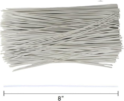 360 Pcs,10",Plastic Twist Ties, Garden Plant Twist Tie Cable Tie, Plastic Cable Ties for Bread Candy Bags, Gift Bags (Dark Green,10 Inch)