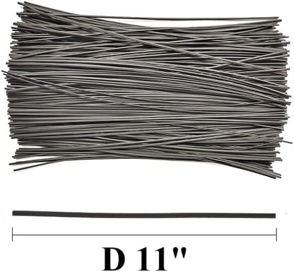 360 Pcs,10",Plastic Twist Ties, Garden Plant Twist Tie Cable Tie, Plastic Cable Ties for Bread Candy Bags, Gift Bags (Dark Green,10 Inch)