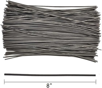 360 Pcs,10",Plastic Twist Ties, Garden Plant Twist Tie Cable Tie, Plastic Cable Ties for Bread Candy Bags, Gift Bags (Dark Green,10 Inch)