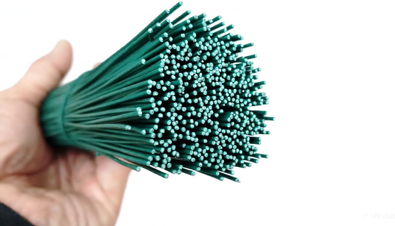 360 Pcs,10",Plastic Twist Ties, Garden Plant Twist Tie Cable Tie, Plastic Cable Ties for Bread Candy Bags, Gift Bags (Dark Green,10 Inch)