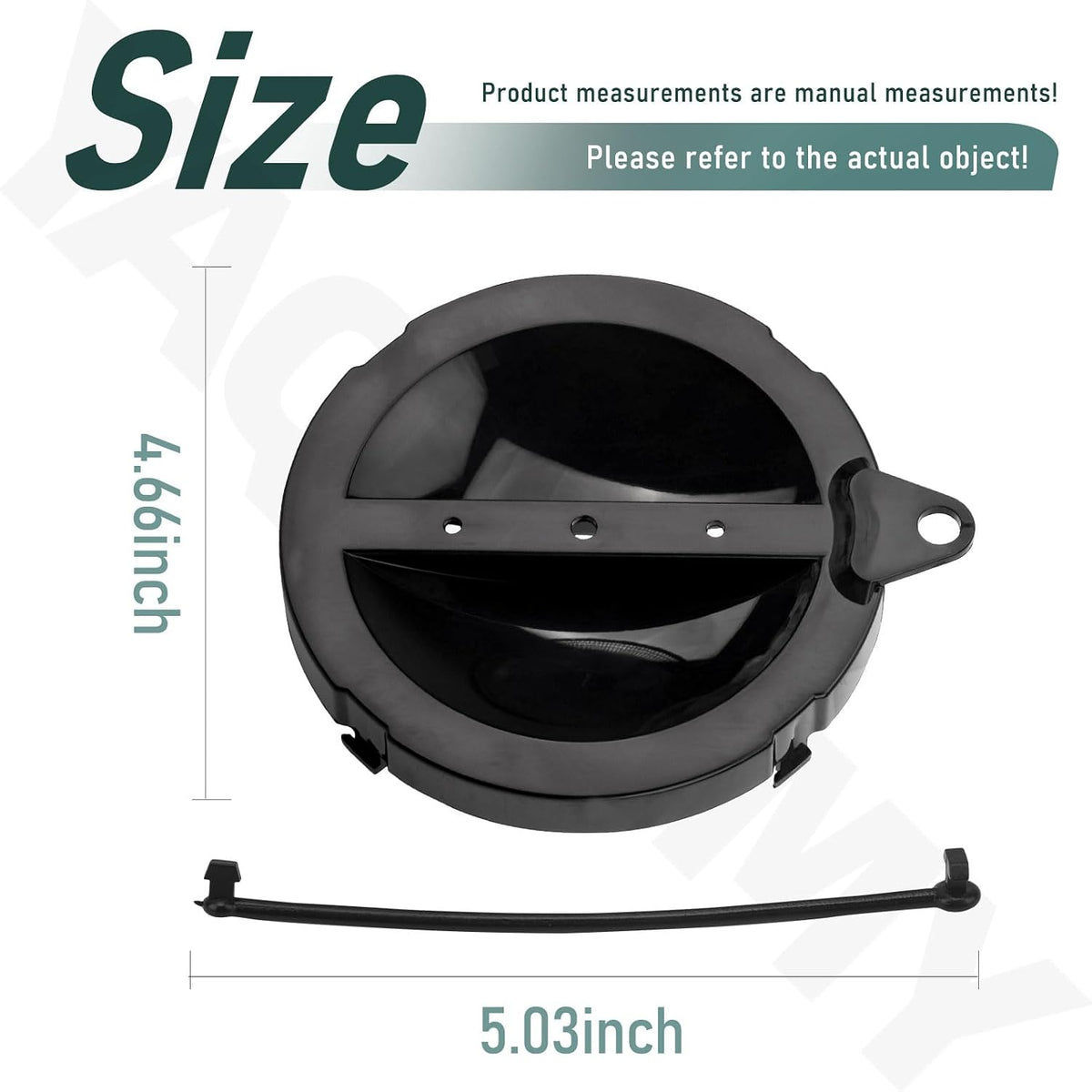 A040338BK Cap/Strap for Hose Carriers/Sewer Hose Storage Carrier Cap