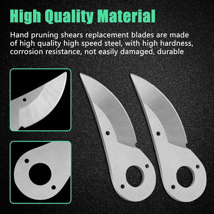 2/3 Hand Pruner Replacement Blade Spare Blade for Pruner Models 2, 4, 11