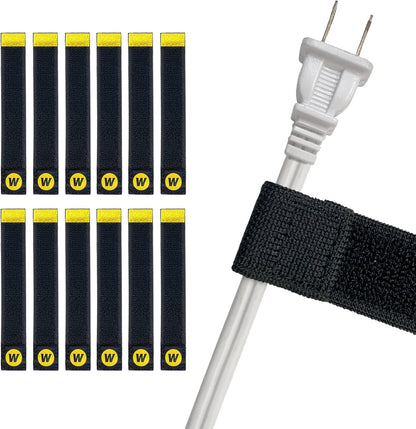 Selfie Straps , 9-inch (10-Pack), Black