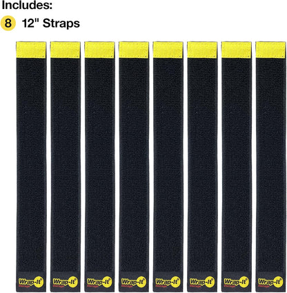 Selfie Straps , 9-inch (10-Pack), Black