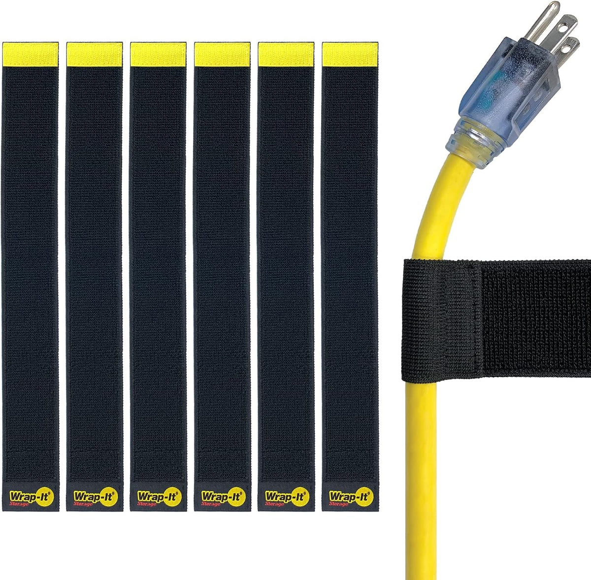 Selfie Straps , 9-inch (10-Pack), Black