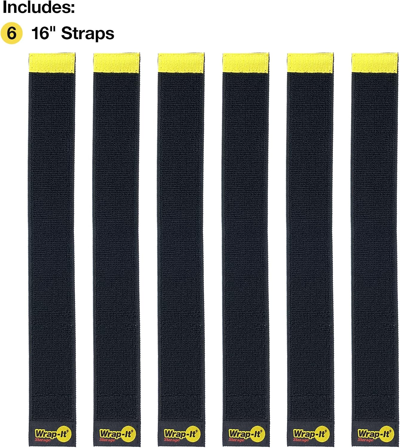 Selfie Straps , 9-inch (10-Pack), Black