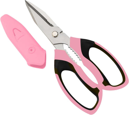 Utility Scissors All Purpose heavy duty 8-Inch Yellow
