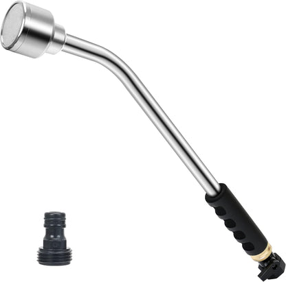 Soft Rain Watering Wand with Shut Off Valve, Gentle Watering Wand