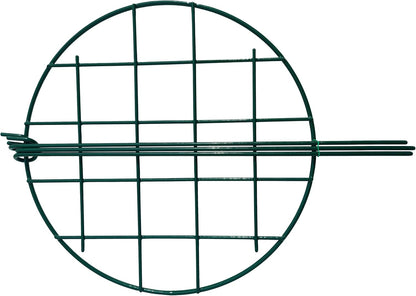 5 Pack 20 x 30 inch Poeny Cage Grow Through Grid Plant Brace Flower Support Rings, Round Metal Plant Stakes Rings, Strong Large Garden Supports for Flowers, Peonies, Rose, Lily