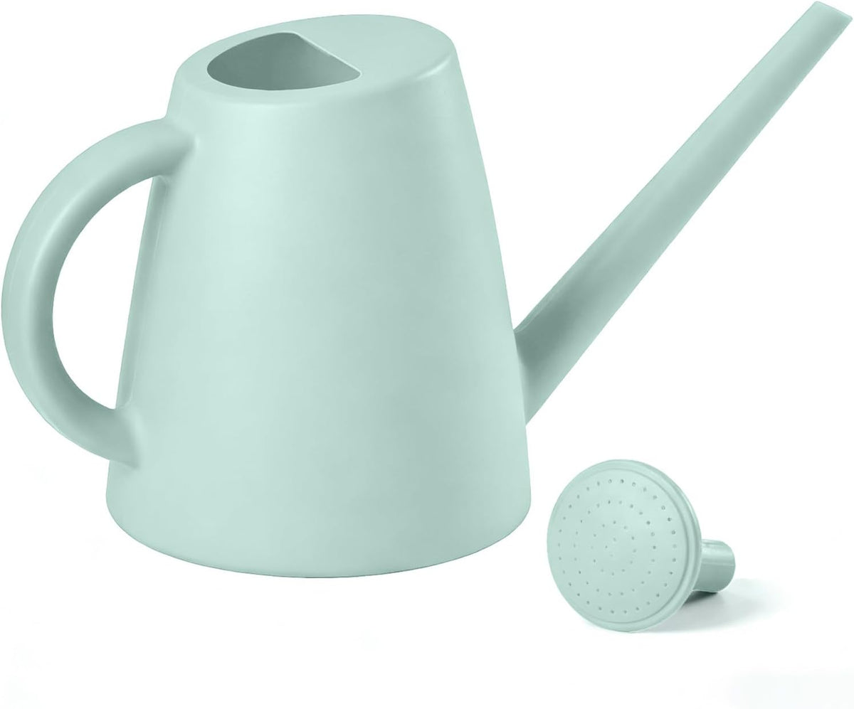 Indoor and Outdoor Watering Can - Long Spout -1/2 Gallon (64oz) - Black