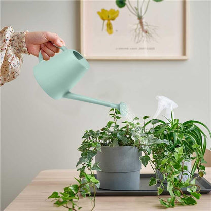 Indoor and Outdoor Watering Can - Long Spout -1/2 Gallon (64oz) - Black