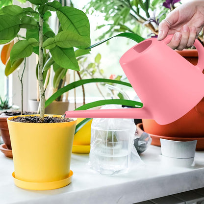 Indoor and Outdoor Watering Can - Long Spout -1/2 Gallon (64oz) - Black