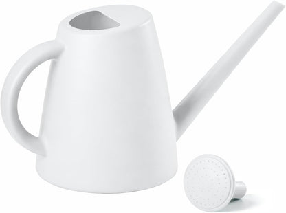 Indoor and Outdoor Watering Can - Long Spout -1/2 Gallon (64oz) - Black