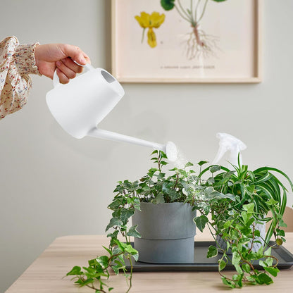 Indoor and Outdoor Watering Can - Long Spout -1/2 Gallon (64oz) - Black