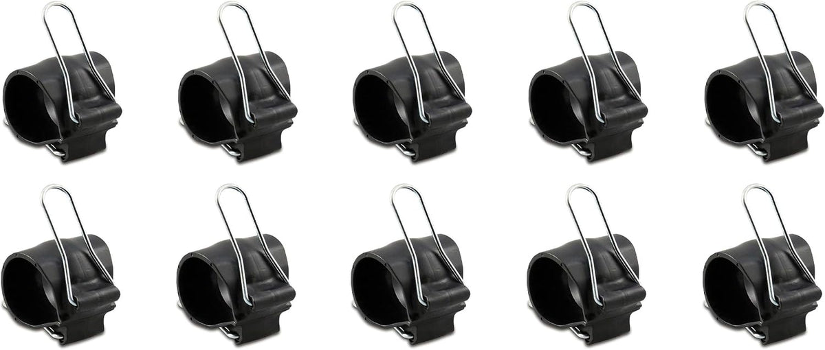 Reusable Greenhouse Clips Made in USA – Orchid Clips, Plant Support Clips & Cord Clips – Heavy-Duty, Weather-Resistant & Durable – Secure Stems, Vines, Wires, Cables, Tomato Plants – Indoor & Outdoor