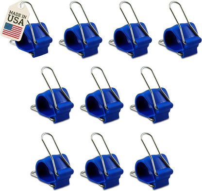 Reusable Greenhouse Clips Made in USA – Orchid Clips, Plant Support Clips & Cord Clips – Heavy-Duty, Weather-Resistant & Durable – Secure Stems, Vines, Wires, Cables, Tomato Plants – Indoor & Outdoor