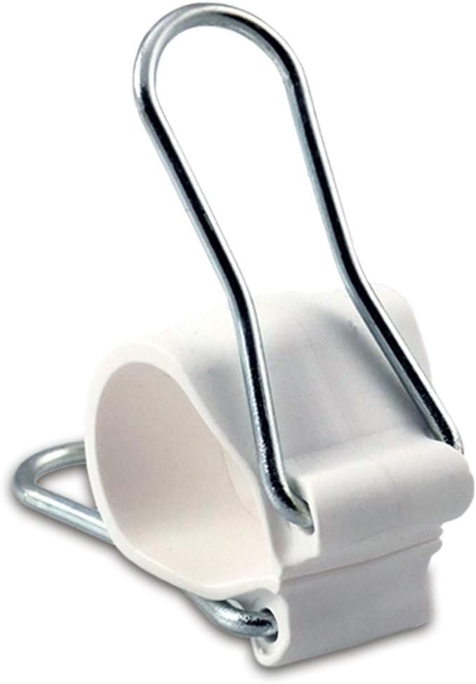 Reusable Greenhouse Clips Made in USA – Orchid Clips, Plant Support Clips & Cord Clips – Heavy-Duty, Weather-Resistant & Durable – Secure Stems, Vines, Wires, Cables, Tomato Plants – Indoor & Outdoor