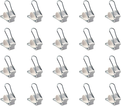Reusable Greenhouse Clips Made in USA – Orchid Clips, Plant Support Clips & Cord Clips – Heavy-Duty, Weather-Resistant & Durable – Secure Stems, Vines, Wires, Cables, Tomato Plants – Indoor & Outdoor