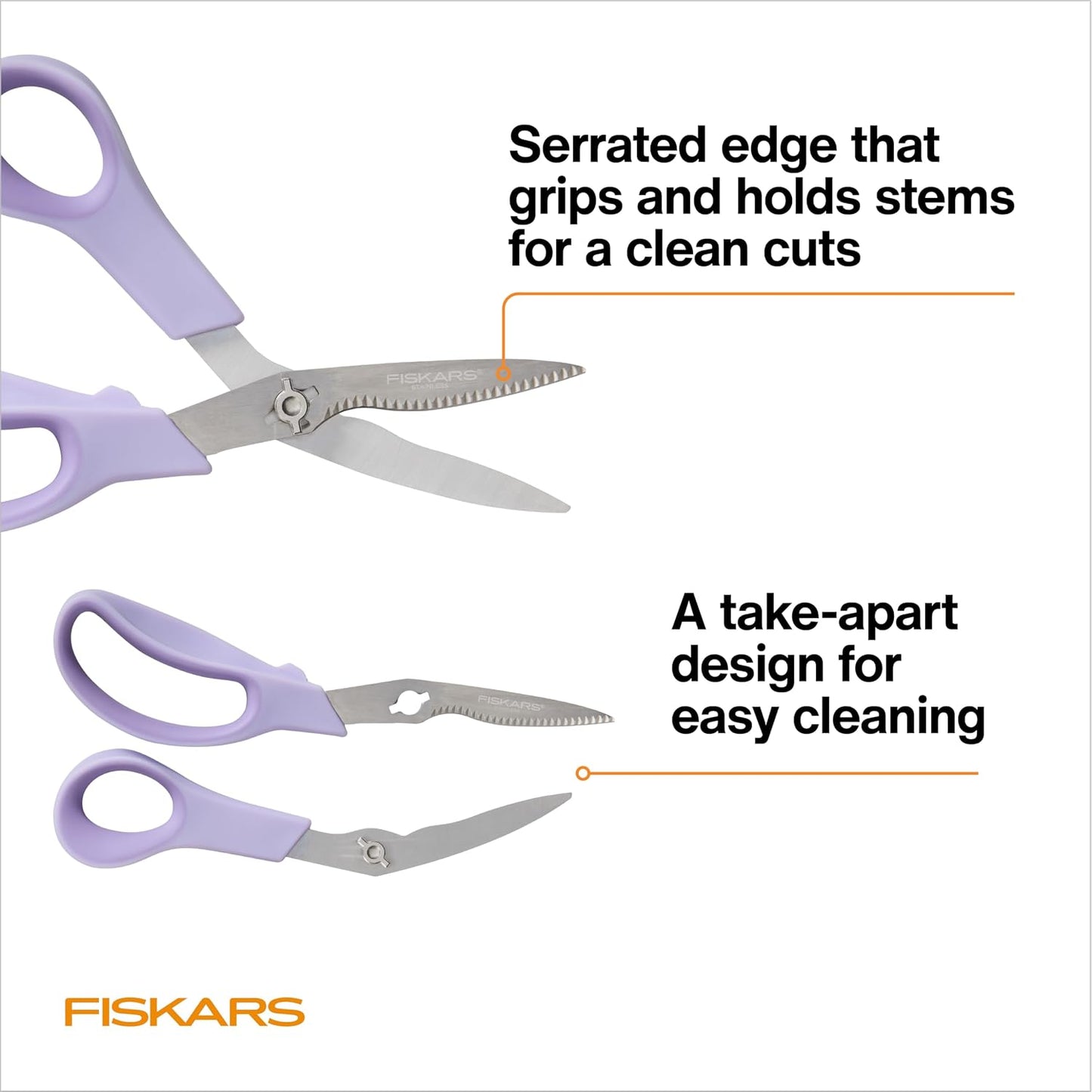 Bypass Pruning Shears, 5/8" Cut Capacity Garden Clippers