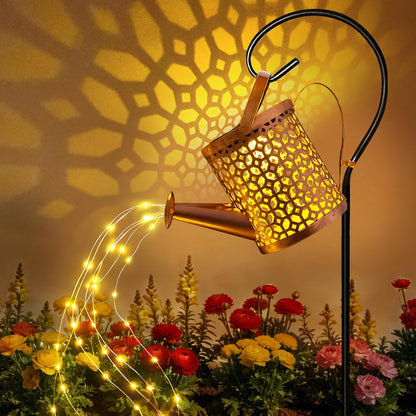 Solar Watering Can Lights Hummingbird, Garden Birthday Gifts for Women