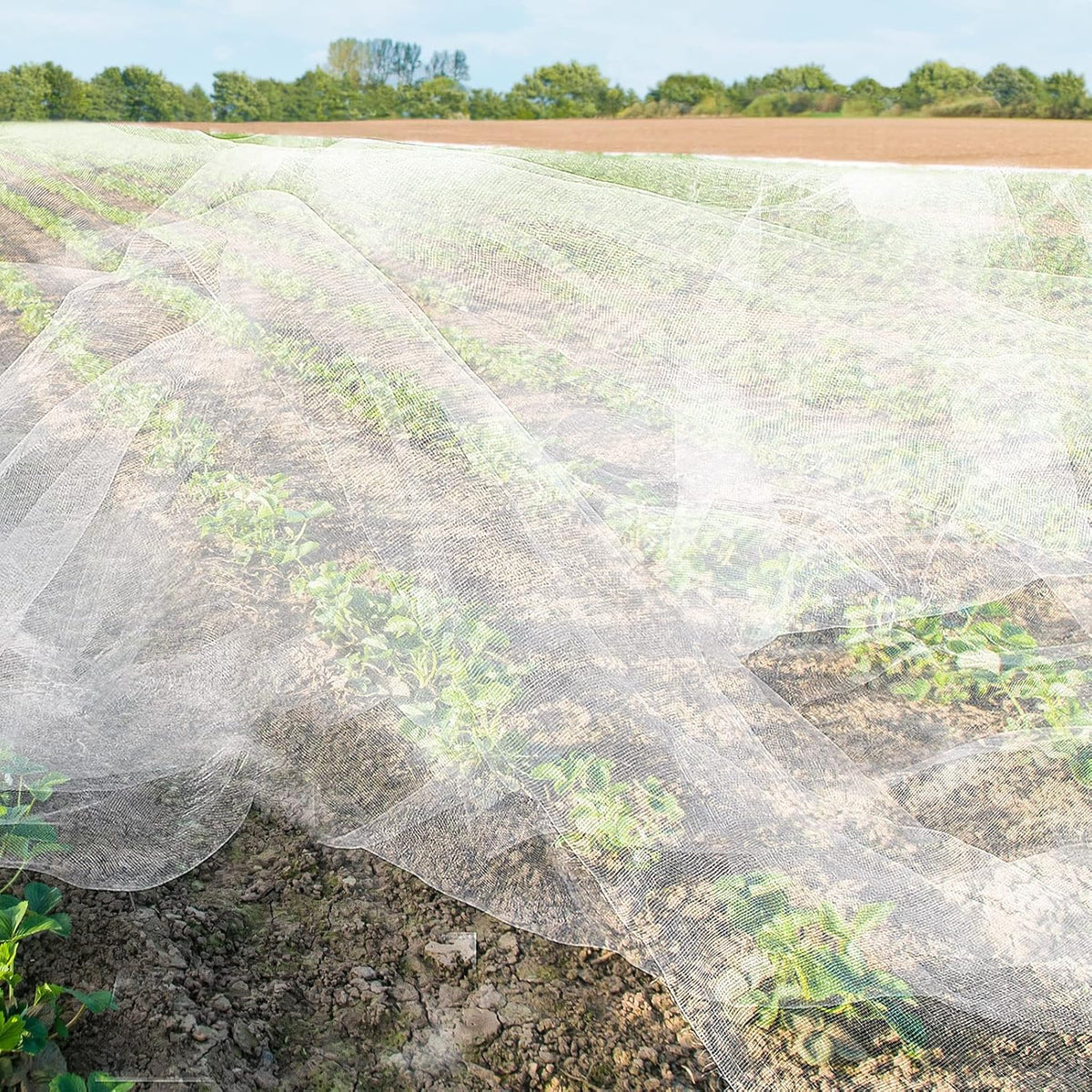 20 x 25 ft Mosquito Netting Garden Netting for Raised Beds Plant