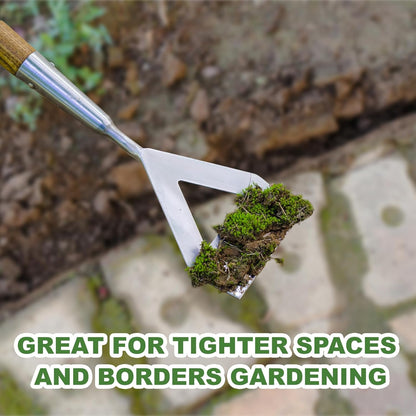 Women's Dutch Hoe, 51'' Long Handle Dutch Hoe Weeder for Weeds