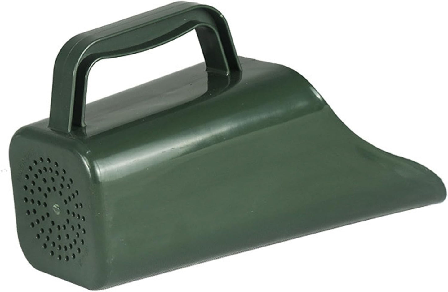 Soil Scoop - Multi-Purpose Hand Shovel for Gardening with Sifting Holes, Plastic Scoop Shovel for Potting Soil, Indoor Plants & Yard Work (Dark Green)