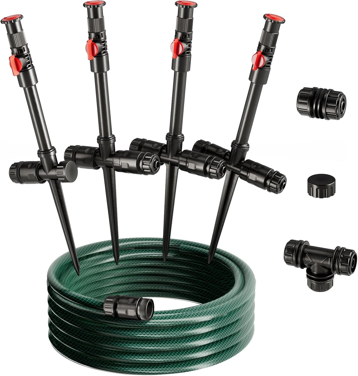 Flexible Sprinkler System, Above Ground DIY Irrigation Kit