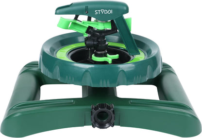 Pattern Impulse Sprinkler for Medium to Large Yard Areas, Customizable Watering Pulsating Sprinklers for Yard, Lawn Impulse Sprinkler for Irregular Shapes, Covers up to 5,800 Sq. Ft