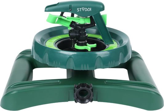 Pattern Impulse Sprinkler for Medium to Large Yard Areas, Customizable Watering Pulsating Sprinklers for Yard, Lawn Impulse Sprinkler for Irregular Shapes, Covers up to 5,800 Sq. Ft