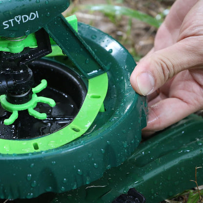 Pattern Impulse Sprinkler for Medium to Large Yard Areas, Customizable Watering Pulsating Sprinklers for Yard, Lawn Impulse Sprinkler for Irregular Shapes, Covers up to 5,800 Sq. Ft