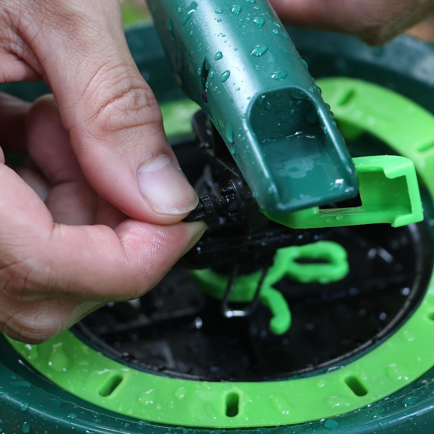 Pattern Impulse Sprinkler for Medium to Large Yard Areas, Customizable Watering Pulsating Sprinklers for Yard, Lawn Impulse Sprinkler for Irregular Shapes, Covers up to 5,800 Sq. Ft