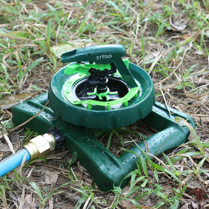 Pattern Impulse Sprinkler for Medium to Large Yard Areas, Customizable Watering Pulsating Sprinklers for Yard, Lawn Impulse Sprinkler for Irregular Shapes, Covers up to 5,800 Sq. Ft