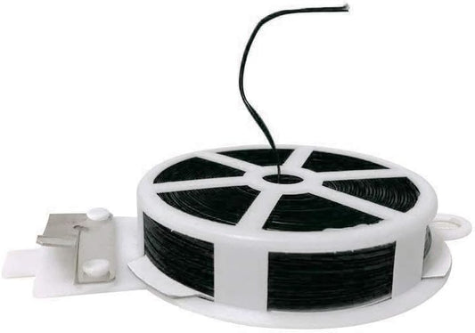 Plant Twist Ties with Cutter 2 Pack, Garden Twist Ties for Plants and Gardening Black Total 328 Feet