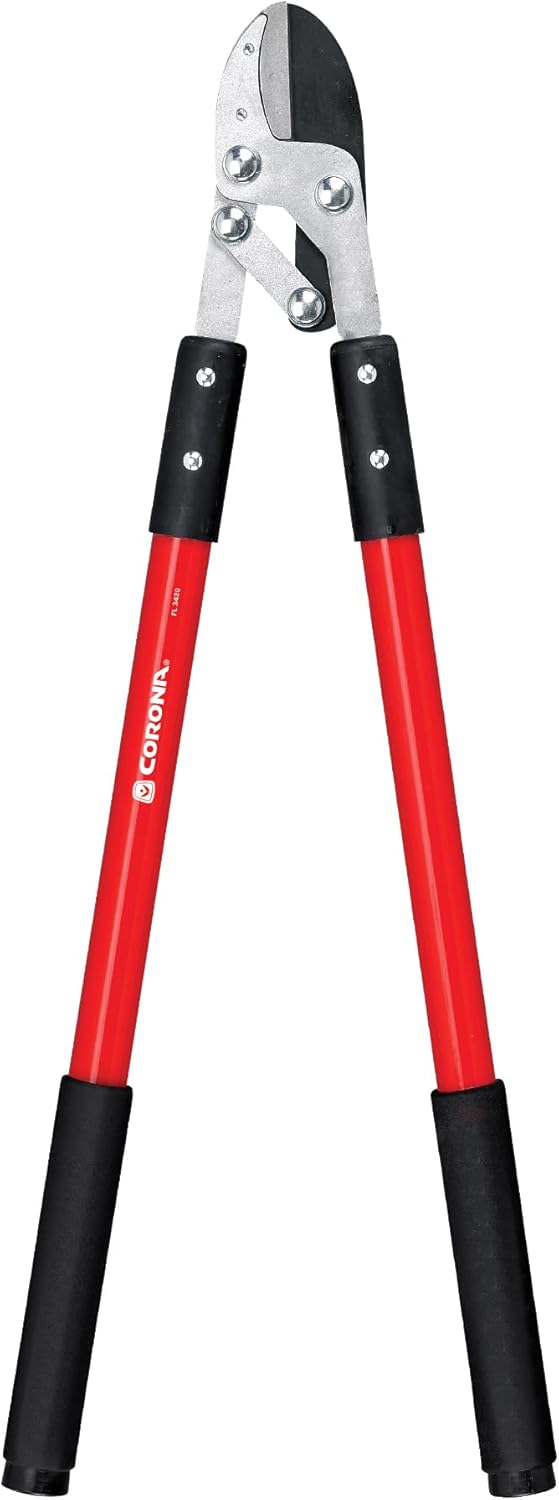 Compound Action Anvil Lopper – 32-Inch Heavy-Duty Branch Cutter for Tree Trimming & Pruning, Garden Loppers for Thick Branches