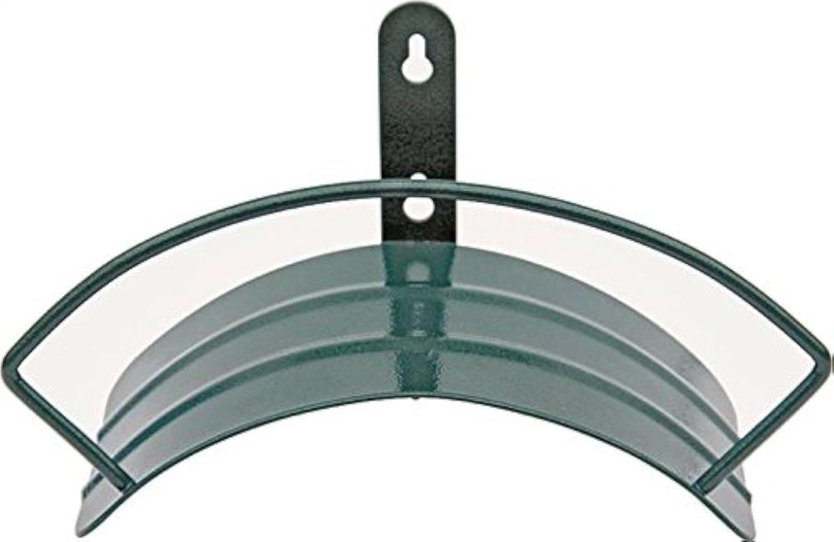 Deluxe Metal Hose Hanger - Most Solid Wall Mounted Hose Hanger on The Market - Rust Proof Wrought Iron - Fits 100’ of Hose
