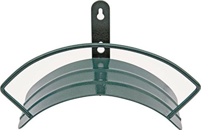 Deluxe Metal Hose Hanger - Most Solid Wall Mounted Hose Hanger on The Market - Rust Proof Wrought Iron - Fits 100’ of Hose